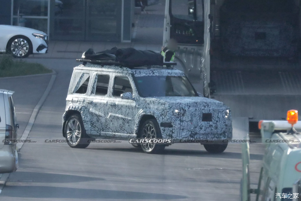 纯电动力/尺寸微缩 奔驰“小g”谍照首次曝光！2027年首发