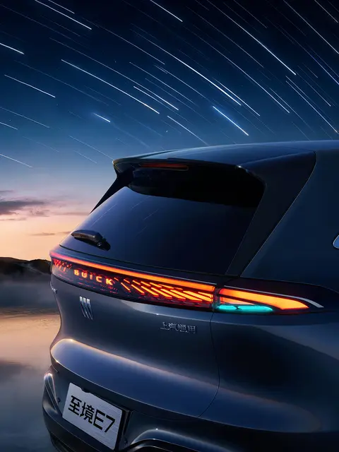 别克至境E7家庭大五座SUV官图首发，新车2026年一季度亮相